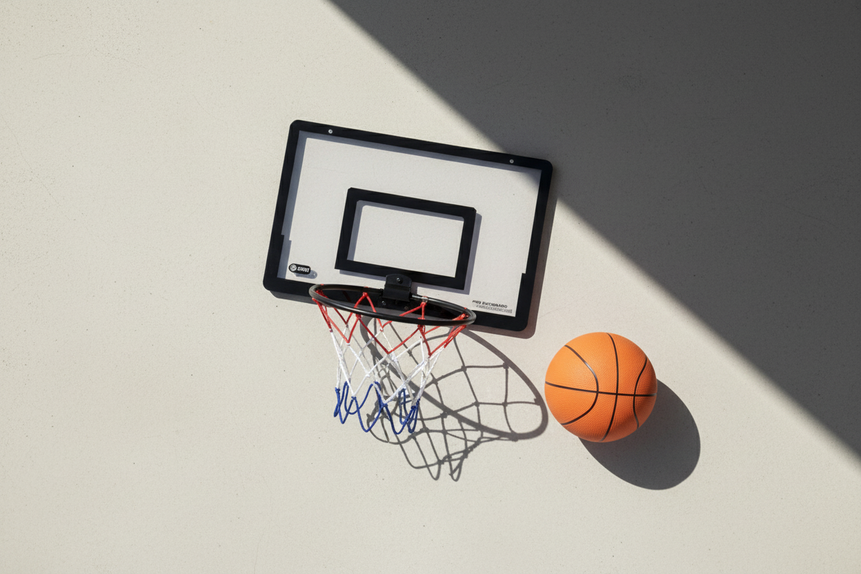 Större korg vinklad